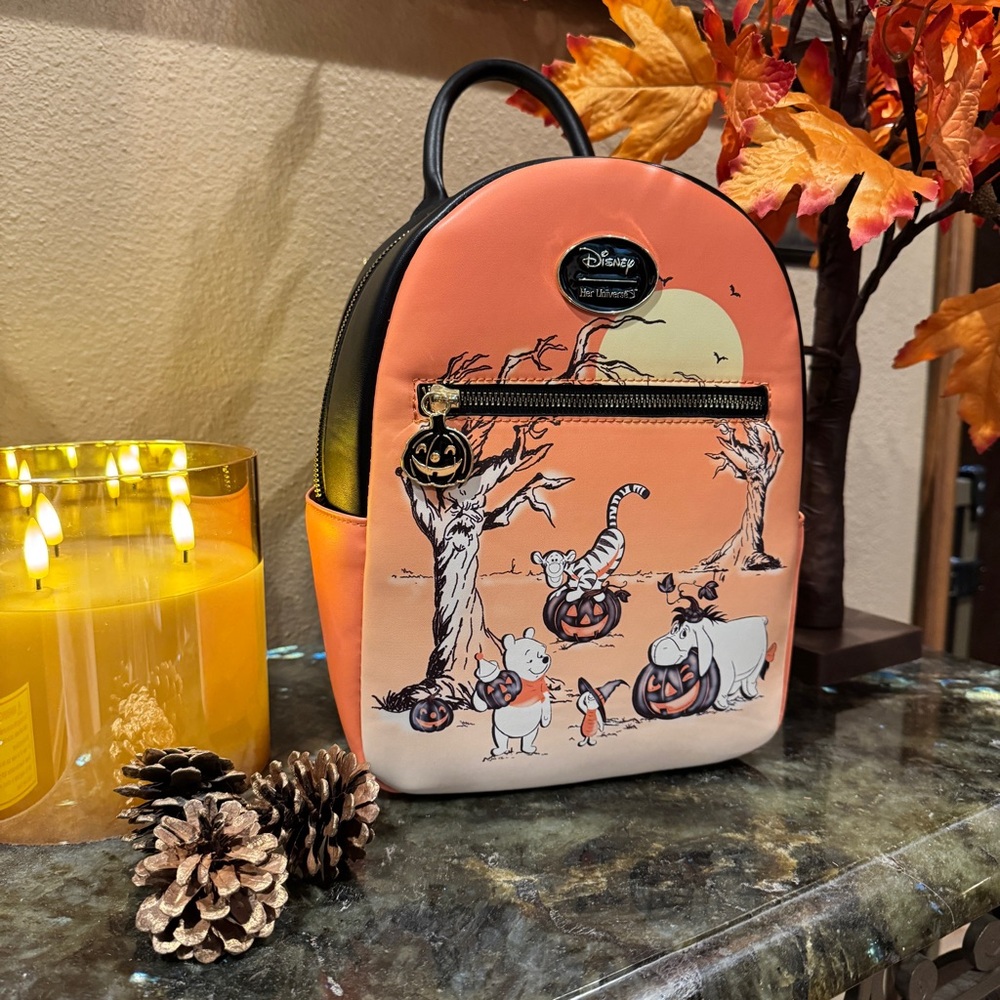 Disney Her Universe Winnie the Pooh Halloween Backpack
